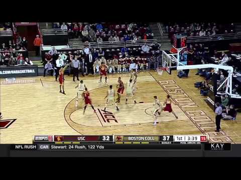 Men's Basketball: USC 75, Boston College 71 - Highlights (12/21/14)