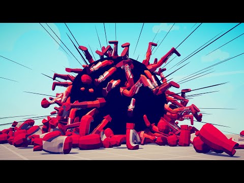 BLACK HOLE vs EVERY UNIT - Totally Accurate Battle Simulator TABS