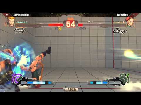 SSF4 AE2012 Top 16 EMP Dieminion vs DaFeetLee - Defend The North Tournament