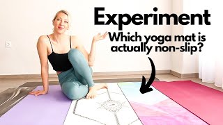 Testing yoga mat grip | yoga mat review