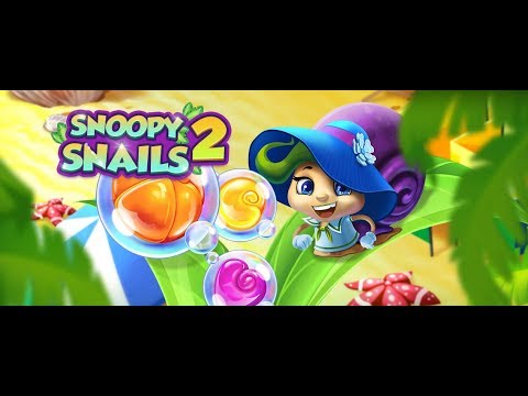 Snoopy Snails 2 - Gameplay | Match 3 Game