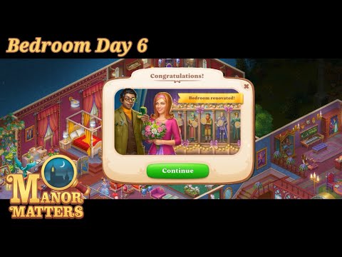 Manor Matters - Bedroom Completed! - Bedroom - Day 6