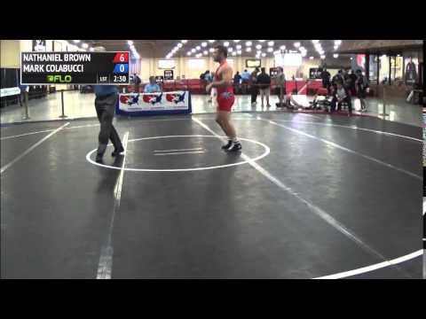 86 kg CR4 - Nathaniel Brown (LVAC) vs Mark Colabucci (Terrapin WC)