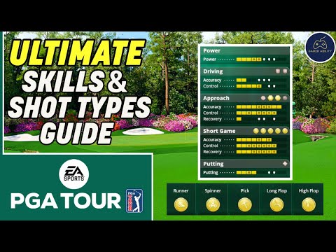 ULTIMATE Skills & Shot Types Beginner's Guide in EA Sports PGA Tour 2023!