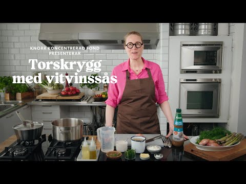 Martinas lunchklassiker #2 Torskrygg med vitvinssås