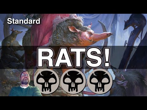 COMPETITIVE RATS??? 💀🐀💀 | Tribal Tuesdays | Standard | MTG Arena Deck Tech & Gameplay