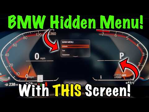 BMW Hidden Menu EXPLAINED [iDrive 7]