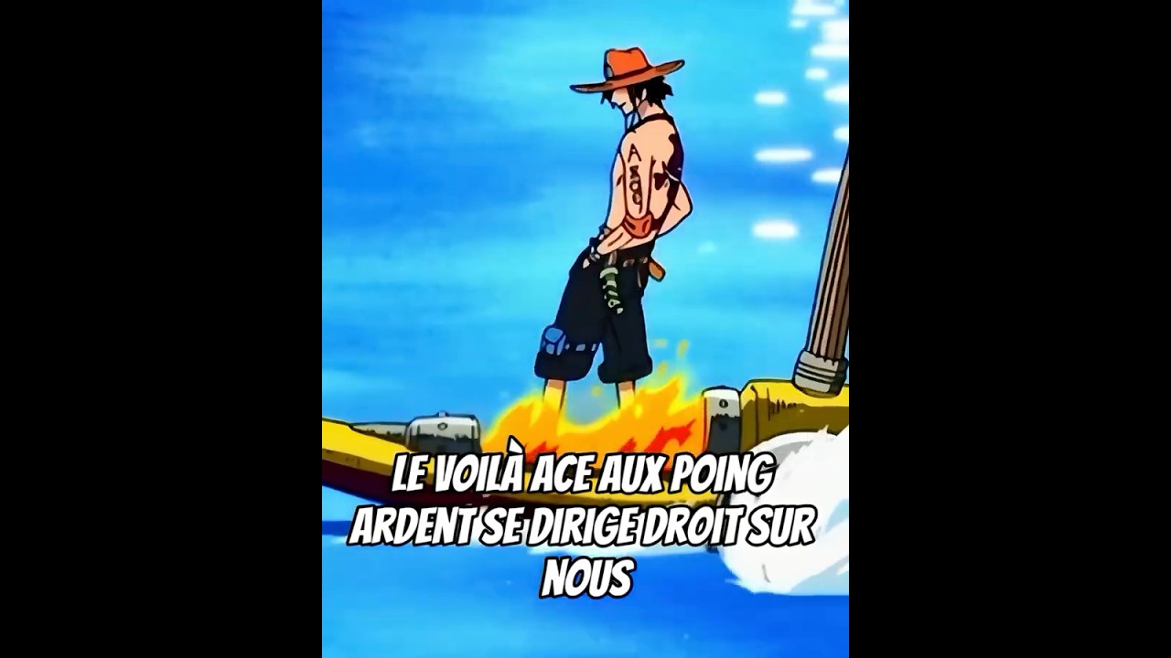 Ace aux poings Ardents en action🔥#onepiece#luffy#ace#zoro