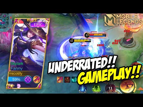 STILL UNDERRATED FANNY USER!! | MLBB