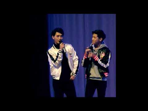 Krist and Singto interview and speaking Filipino [SOTUS S Hazing in Manila 2018]