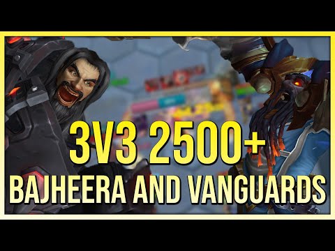 Bajheera & Vanguards: 2500+ Warrior/Ret 3v3 Arena Mirror Session - WoW Dragonflight 10.0.7 PvP