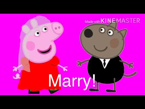 Danny Dog and Peppa marriage