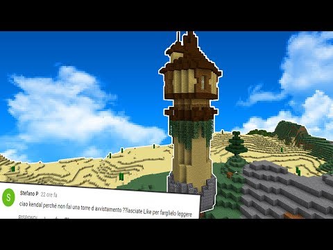 HO COSTRUITO UNA TORRE GIGANTE - Minecraft ITA - KendyCraft #8