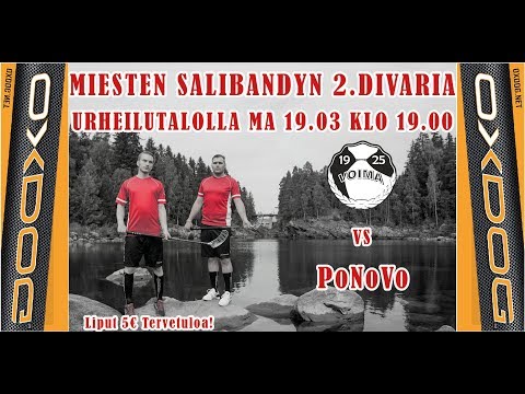Voima Edustus vs PoNoVo, 19.03.2018 - Live