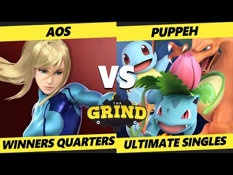 The Grind 142 Winners Quarters - AoS (ZSS) Vs. Puppeh (Pokemon Trainer) Smash Ultimate - SSBU