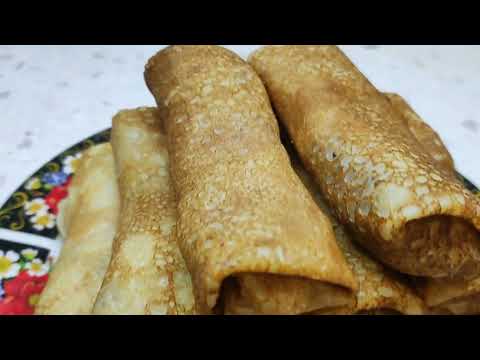 Блинчики с мясом