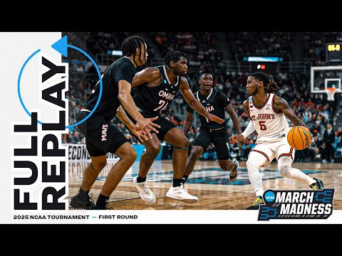 St. John's vs. Omaha - 2025 NCAA men's first round | FULL REPLAY