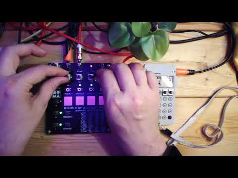 INSANE sound Soma Rumble of Ancient Times Live Jam with Pocket Operator KO | Techno Music