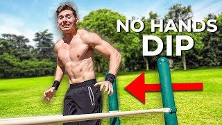 REAL No Hands Dip Challenge (Can You Do 1 Rep?)