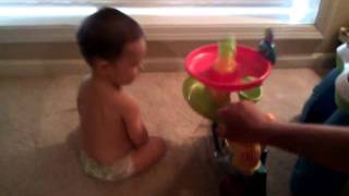 Ollie clapping & coughing