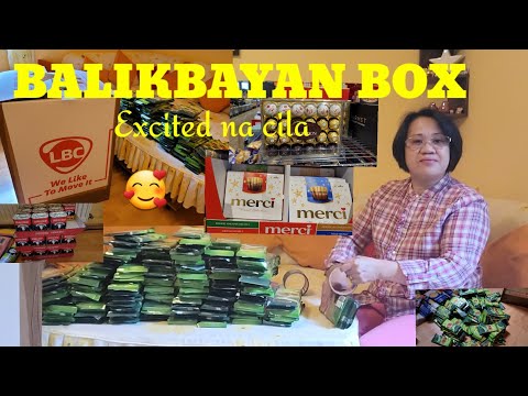 BaLIKBAYAN BOX From Vienna Austria Europe Sending to my Family❤❤ and my neighbors