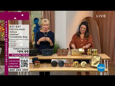 HSN | Patricia Nash Handbags & Accessories - All On Free Shipping 08.23.2023 - 01 AM