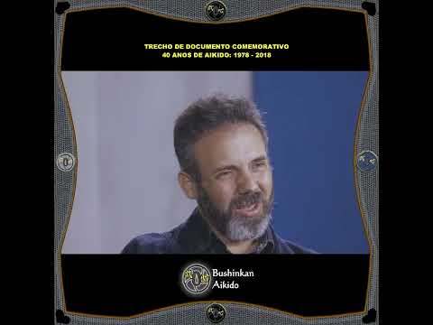 Trecho de documento comemorativo de 40 Anos de Aikido - 1978 - 2018
