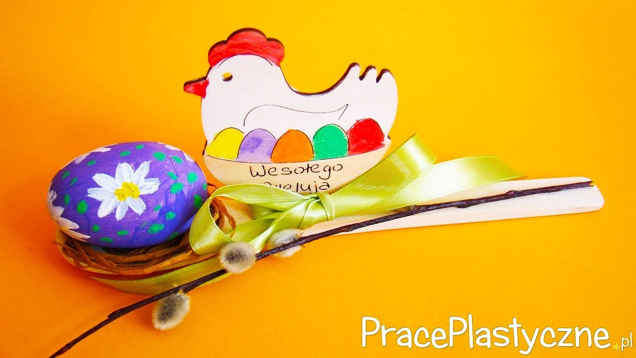 Jak zrobić ozdobę wielkanocną? – Stojak na pisankę