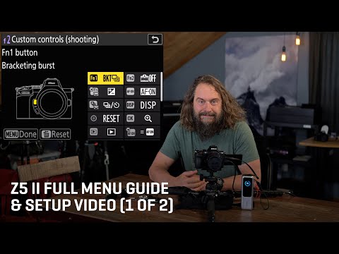 Z5 II Full Menu Guide and Setup Video (1 of 2)