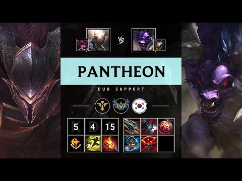 Pantheon Support vs Alistar - KR Challenger Patch 25.20
