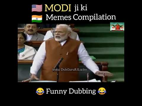 Modi Ji On INDIA-US Memes | 😂🤣 Funny Dubbing By Dub Guru RJ Lucky | Dub Guru RJ Lucky Unofficial