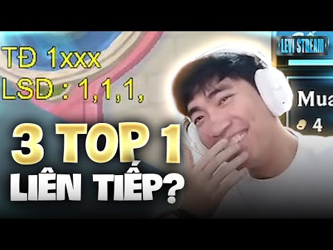 3 top 1 liên tiếp là có thật trên kênh Levi?