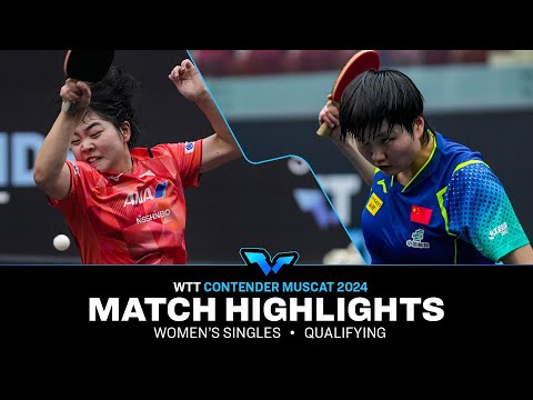 Mao Takamori vs Zhu Sibing | WS Qual | WTT Contender Muscat 2024