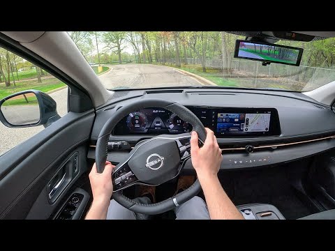2023 Nissan Ariya Evolve+ - POV Test Drive (Binaural Audio)