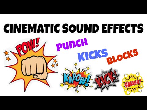Cinematic Sound Effects 2020 | No Copyright | Free Download | #Punch | #Kicks | #Blocks | #Hit