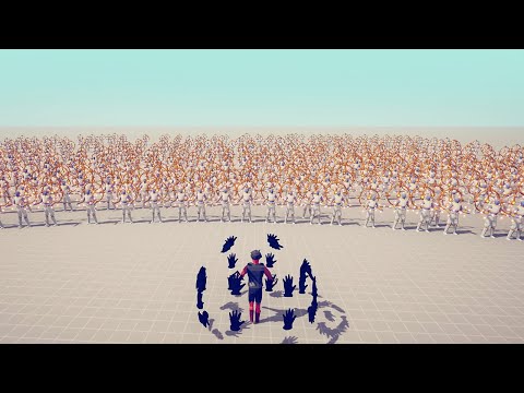 How Many CHRONOMANCERS to Defeat DARK PEASANT - Totally Accurate Battle Simulator