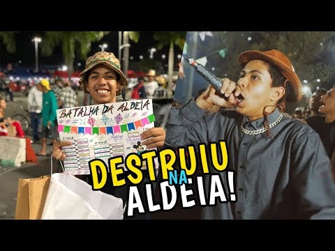 O dia que o Mike DESTRUIU COM SEU FLOW TONHÃO na Edição Junina da Aldeia!