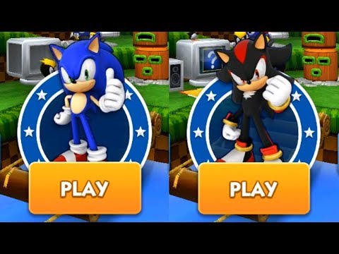 Sonic Dash iPhone Gameplay - SONIC VS SHADOW Ep 4