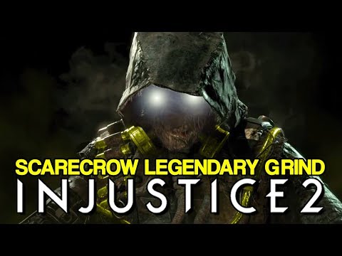 INJUSTICE 2: Scarecrow Legendary Gear Grind... Multiverse 1 & 2