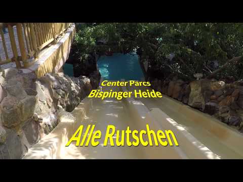 Center Parcs Bispinger Heide - Alle Rutschen und Wildwasser