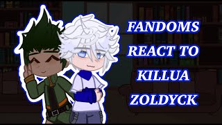 [ Fandoms React! ] || 2/7, Killua Zoldyck || KilluGon || reign