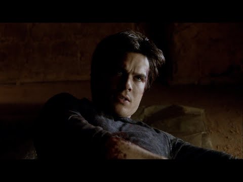 TVD 4x11 - Stefan locks Damon in the cellar. "Its better for Elena if you stay in here for now" | HD