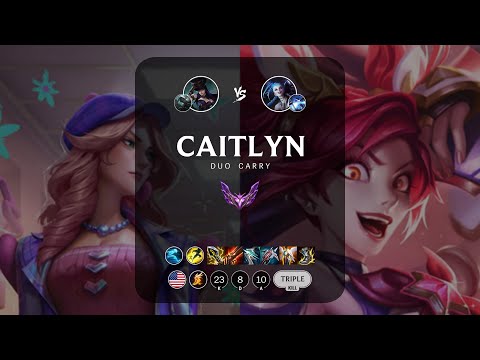 Caitlyn ADC vs Jinx - NA Master Patch 13.9