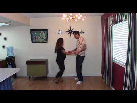 How to 1950's Rock n Roll Jive For Beginners Part 1 (No Turns) Viva Las Vegas Jive