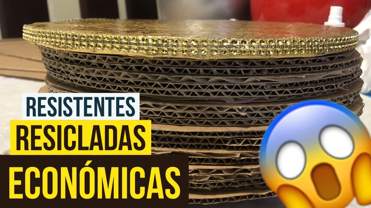 HAZ tus propias Bases para pasteles Resistentes.