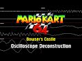 Mario Kart 64 Bowser S Castle Oscilloscope Deconstruction