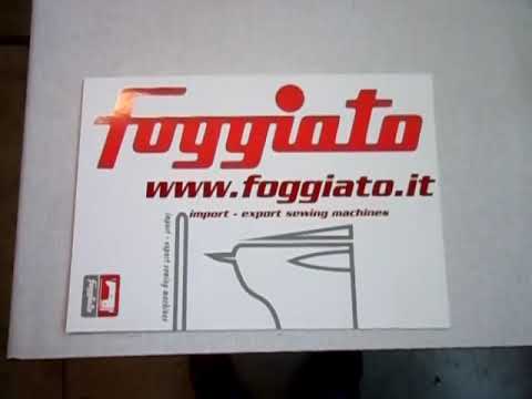 [Sewing Machines] F.LLI FOGGIATO - Adler 167 AE used sewing machine - Foggiato