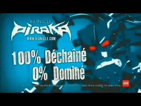 Pub TV FR Vezok (Piraka) - 2006 LEGO Bionicle Spot en Français, Française !