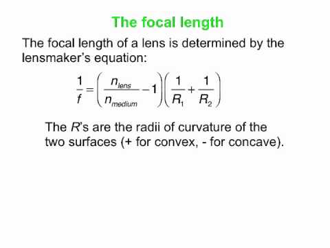 PY106 pre-class video for session 33 - Image formation by lenses