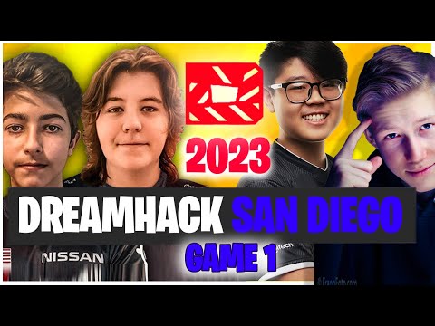 Fortnite Dremhack San Diego Final Game 1 Highlights